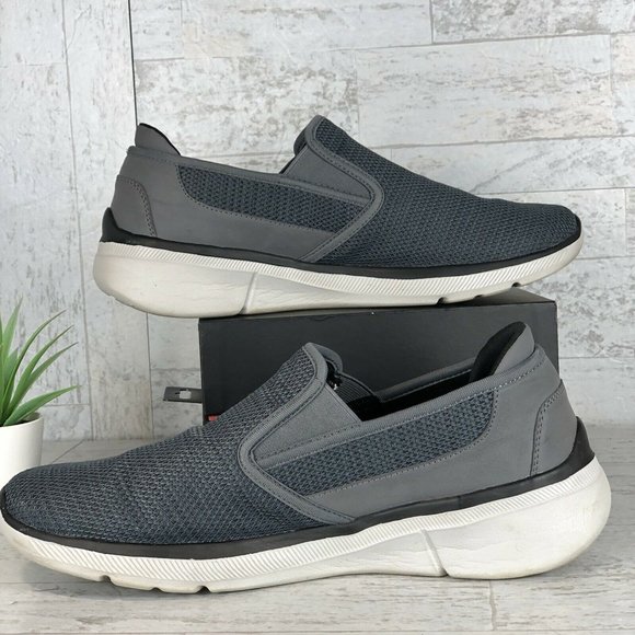 Skechers SN 52937S Gray Slip On Dual Lite Relaxed Fit Men's Sz 9 - Picture 8 of 12
